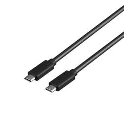 USB4対応 TypeCtoCケーブル USB Power Delivery （5A） 対応 0.8m ブラック BSUCC4P5A08BK