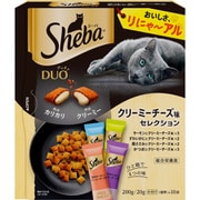 シーバ デュオ クリーミーチーズ味セレクション [猫用 ドライフード 200g 総合栄養食]