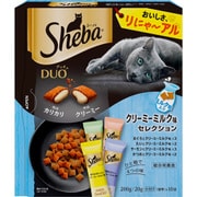 シーバ デュオ クリーミーミルク味セレクション [猫用 ドライフード 200g 総合栄養食]
