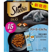 シーバ デュオ 15歳以上 クリーミーミルク味 [猫用 ドライフード 200g 総合栄養食]