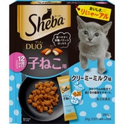 シーバ デュオ 子ねこ用 クリーミーミルク味 [猫用 ドライフード 200g 12ヶ月まで 総合栄養食]