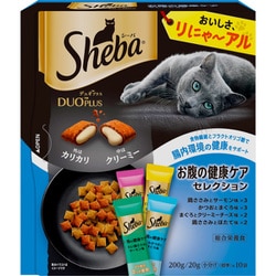 シーバ デュオプラス お腹の健康ケアセレクション [猫用 ドライフード 200g 総合栄養食]