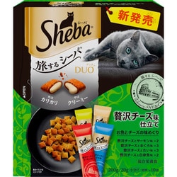 シーバ デュオ 旅するシーバ 贅沢チーズ味仕立て お魚とチーズの味めぐり [猫用 ドライフード 200g 総合栄養食]