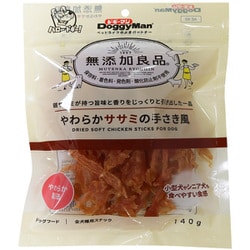 無添加良品 やわらかササミの手さき風 [犬用おやつ 140g 全犬種用 スナック]