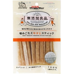 無添加良品 噛みごたえ牛すじスティック [犬用おやつ 100g（標準20本）全犬種用スナック]