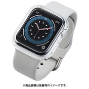 AW-20SBPPCR [アップルウォッチ カバー ケース Apple Watch SE （第2世代/第1世代）/Series 6/5/4[40mm] バンパー ハード 側面保護 耐衝撃 傷防止 クリア]