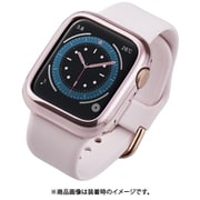 AW-20SBPUPNG [アップルウォッチ カバー ケース Apple Watch SE （第2世代/第1世代）/Series 6/5/4[40mm] バンパー ソフト 側面保護 耐衝撃 傷防止 ピンクゴールド]