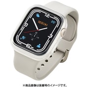 AW-21ABPUCR [アップルウォッチ カバー Apple Watch Series 9/8/7[45mm] バンパー ソフト ケース 側面保護 耐衝撃 傷防止 クリア]