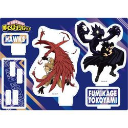 僕のヒーローアカデミア アクリルスタンドセット その背中を超えろ Ver. 常闇＆ホークス [キャラクターグッズ]