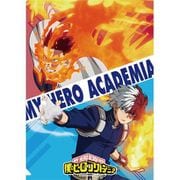 僕のヒーローアカデミア インデックス付きクリアファイル その背中を超えろ Ver. 轟＆エンデヴァー [キャラクターグッズ]