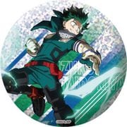 僕のヒーローアカデミア ホログラムちょいデカ缶バッジセット その背中を超えろ Ver. 緑谷＆オールマイト [キャラクターグッズ]