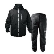 ネスタストレッチレインスーツ ブラック L NER-01-BK-L