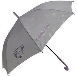 子供用傘 PINK-latte エンボス柄 58cm ジャンプ式 ライトパープル 10002613