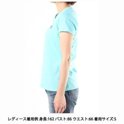 アイスピーク レディース Tシャツ 半袖Tシャツ Brookings カラー:Lead / Grey