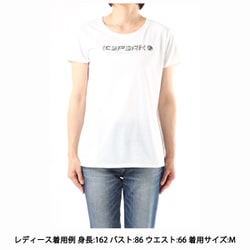 アイスピーク レディース Tシャツ 半袖Tシャツ Brookings カラー:Lead / Grey