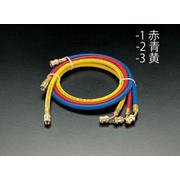 (R12・R22・R502)チャージングホース 100cm/赤 EA104AK-1