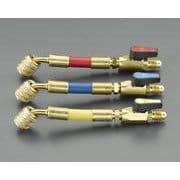 ボールバルブ付異径ホースアダプターセット 1/4”×5/16” EA104SB-10