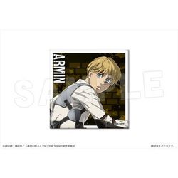 進撃の巨人缶バッチ 進撃の巨人 wit studio スクエア缶バッジ