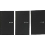 EDC-DESIGN ノート セット 3冊 パック POCKET BLACK ＃TONE 0002-NT-PK-A-001