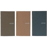 EDC-DESIGN ノート セット 3冊 パック POCKET EARTH ＃TONE 0002-NT-PK-A-002