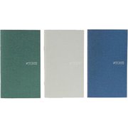 EDC-DESIGN ノート セット 3冊 パック POCKET METALNo2 #TONE 0002-NT-PK-M-002