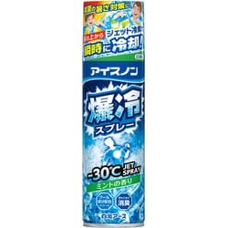 アイスノン 爆冷スプレー ミントの香り 大容量 330mL 衣類用 極寒 汗のニオイ消臭 暑さ対策