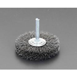 EA819BS-5 [軸付ブラシ(平型・スチール製) 100mm/6.0mm軸]