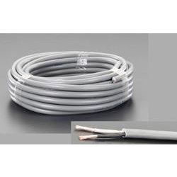 ビニールキャブタイヤケーブル(灰) 300V/16A/10m EA940AG-2