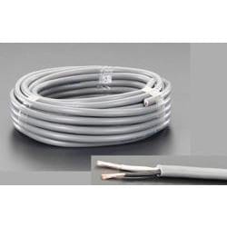 ビニールキャブタイヤケーブル(灰) 300V/22A/20m EA940AG-10