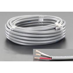 EA940AG-15 [ビニールキャブタイヤケーブル(3芯/灰) 300V/14A/5m]