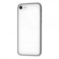 RT-P34BS4/WGR [iPhone SE（第3世代）/SE（第2世代）/8/7 4.7インチ用 マットハイブリッドケース SHEER シアーホワイト グレー]