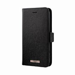 LP-D21WR1GM2BK [GRAMAS COLORS らくらくスマートフォン F-52B 用 EURO Passione PU Leather Book Case ブラック]