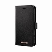 LP-D21WR1GM2BK [GRAMAS COLORS らくらくスマートフォン F-52B 用 EURO Passione PU Leather Book Case ブラック]