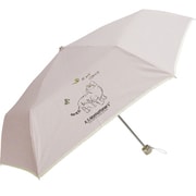 折りたたみ傘 婦人用 晴雨兼用 A.S.Manhattaner's ウォークキャット 55cm 手開き式 UVカット率90%以上 耐風骨仕様 ピンク 10003305
