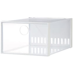 折りたたみクリアシューズケース Lサイズ 6個セット