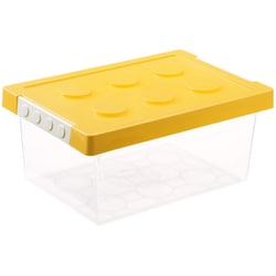 ブロック収納ボックス M イエロー