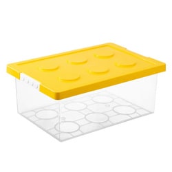 ブロック収納ボックス BIG イエロー