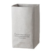 洗えるクラフト紙袋 グレー L