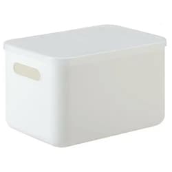 持ち手穴付き収納ボックス 小S