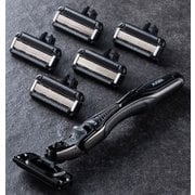 替刃式5枚刃カミソリ コンボパック ホルダー + 替刃 6個付 GA0088
