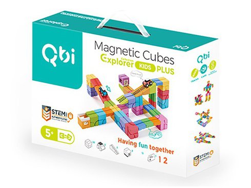 Qbi Magnetic Cubes 拡張セット付き-