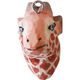 57733 [ANIMALIA FACE KEYRING GIRAFFE]