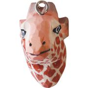 57733 [ANIMALIA FACE KEYRING GIRAFFE]
