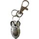 57736 [ANIMALIA FACE KEYRING ZEBRA]