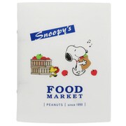 限定 2リングバインダーA5 PEANUTS デリシャスフードマーケット リンゴ S2133318