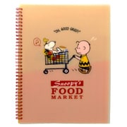 限定 リングポケットファイル PEANUTS デリシャスフードマーケット カート S2133350