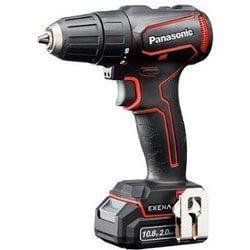 EZ1D31F10D-R [EXENA エグゼナ Lシリーズ 10.8V 充電ドリルライバー 赤 チャックタイプ 2.0Ah 電池2個付]