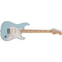 エレキギター Made in Japan Junior Collection Stratocaster, Maple Fingerboard, Satin Daphne Blue
