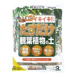 培養土 たすだけ観葉植物の土 3L