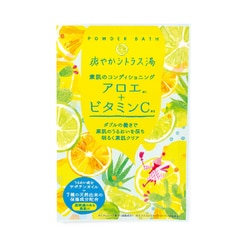 機能浴パウダーバス アロエ+ビタミンC [入浴剤温浴]